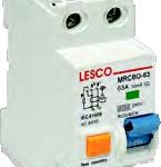 Lesco MRCBO-63RCD/MCB- 63A/2P 30MA (OP)